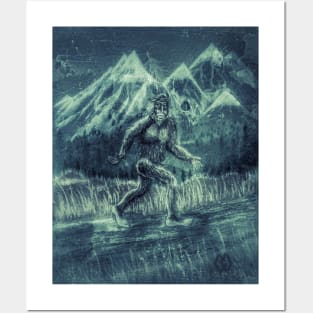 Sasquatch Hide and Seek Posters and Art